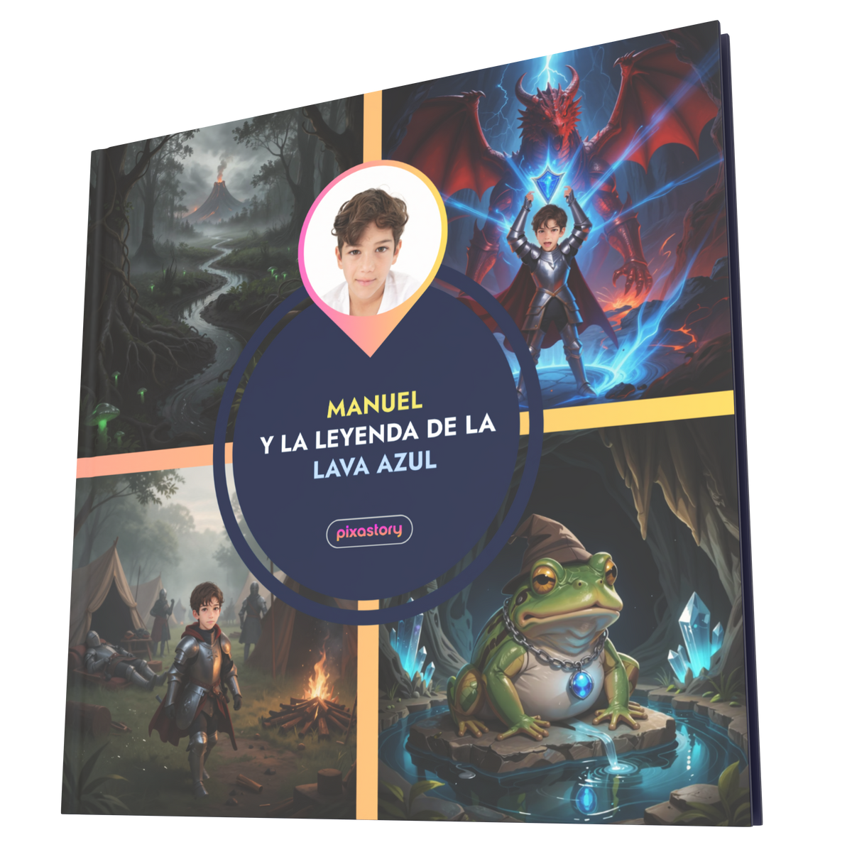 La leyenda de la lava azul