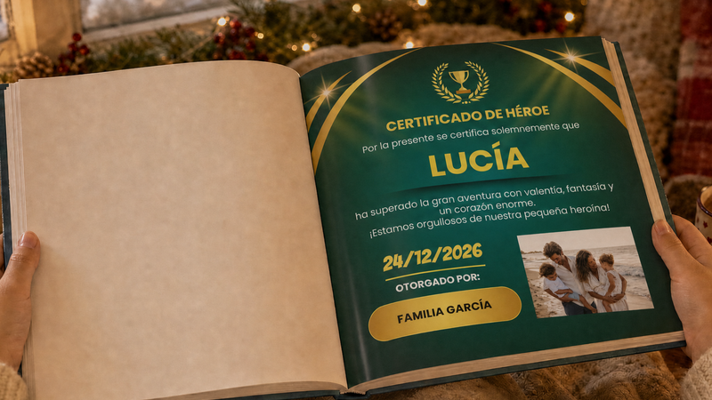 Certificado de héroe